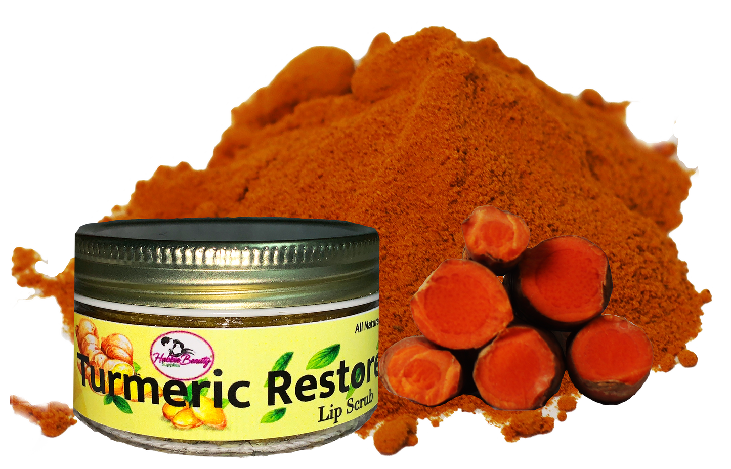 Turmeric Lip Scrub | Turmeric Restore | Habbie Beauty Supplies - Habbie Enterprise