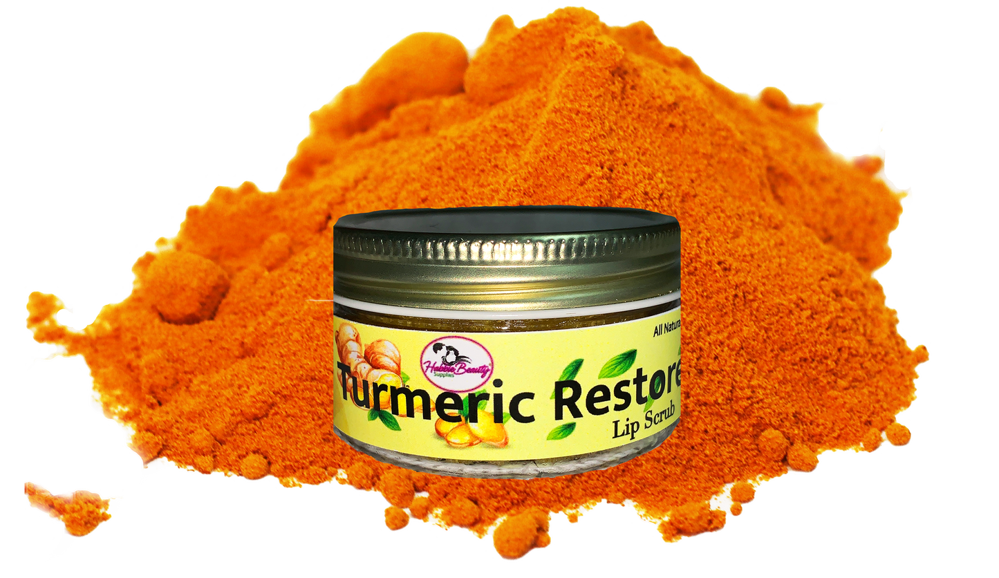 Turmeric Lip Scrub | Turmeric Restore | Habbie Beauty Supplies - Habbie Enterprise