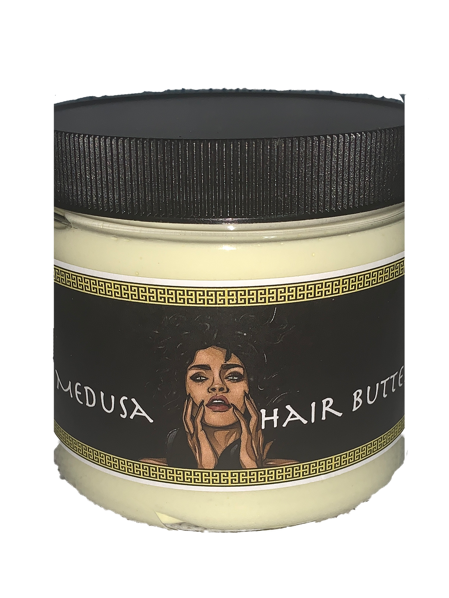 Medusa Hair Butter | Healthy Hair Butter | Protective Cream | Chebe & Fenugreek Hairdress | Curl Cream with Essential Oils Shea Butter and Castor Oil | Dry Hair and Scalp | Habbie Beauty - Habbie Enterprise