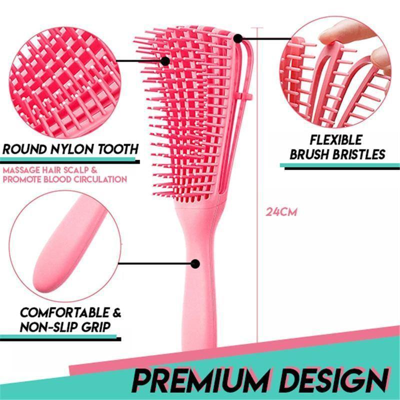 Z Hair Detangling Brush 4c | Habbie Beauty Supplies - Habbie Enterprise