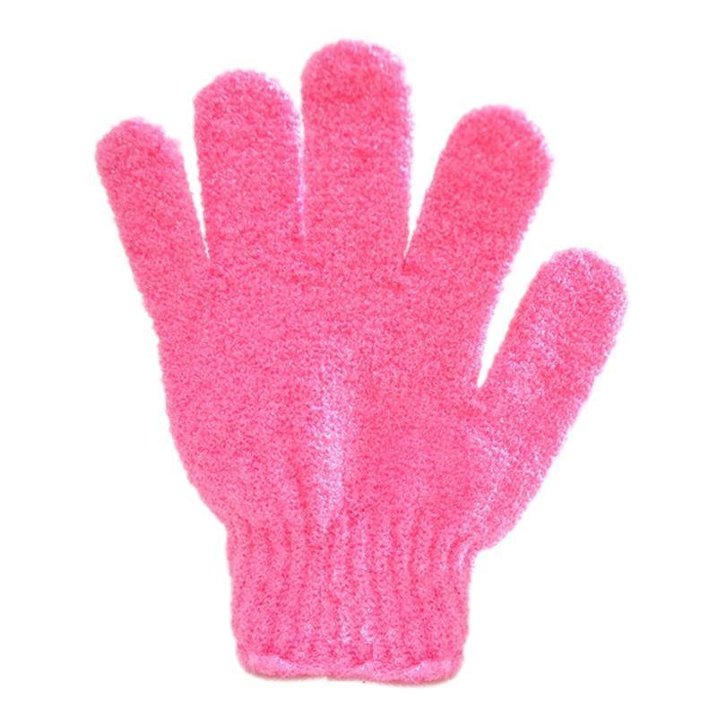 Exfoliating Bath Gloves | Face & Body Exfoliating Glove | Random Color |Skin Rubbing Mitt |nShower Scruber | Nylon Glove | Habbie Beauty - Habbie Enterprise