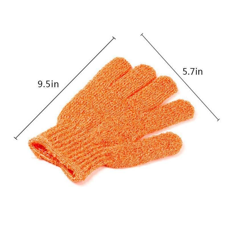 Exfoliating Bath Gloves | Face & Body Exfoliating Glove | Random Color |Skin Rubbing Mitt |nShower Scruber | Nylon Glove | Habbie Beauty - Habbie Enterprise