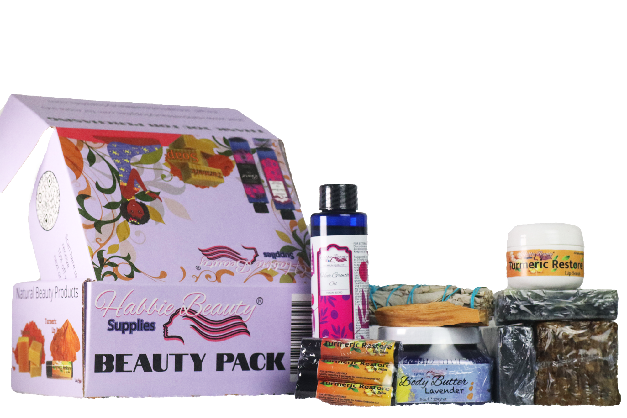 Organic Harvest Vitamin A Skin Care Beauty Gift Set - (6Pcs)