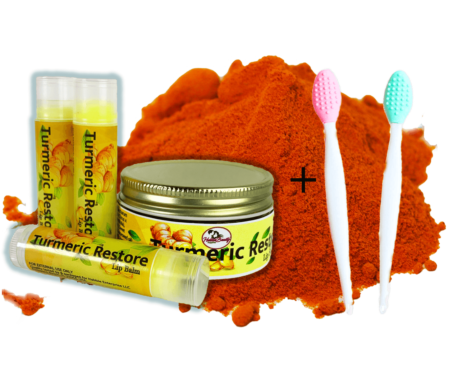 Turmeric Lip Scrub | Turmeric Restore | Habbie Beauty Supplies - Habbie Enterprise