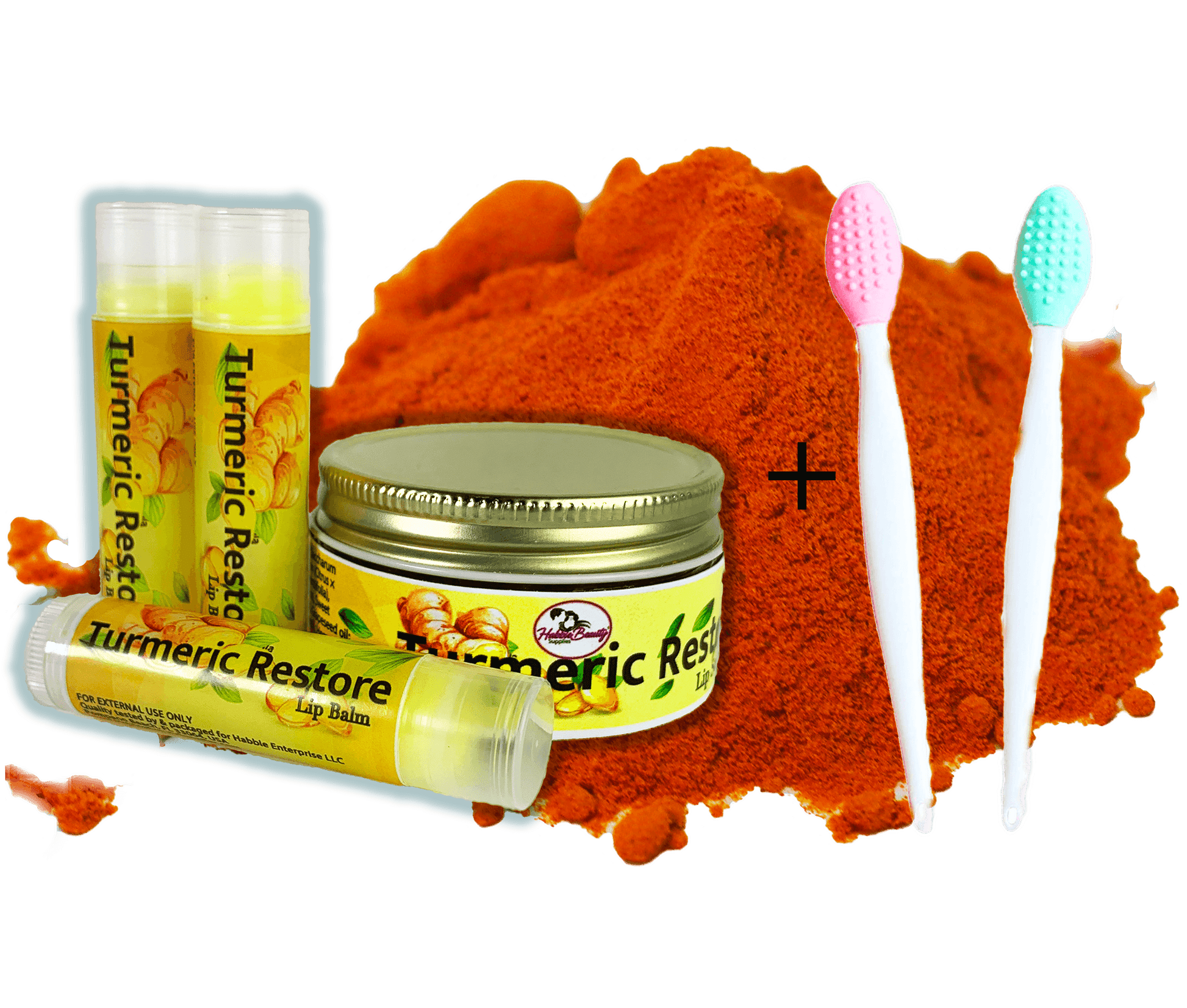 Turmeric Lip Scrub | Turmeric Restore | Habbie Beauty Supplies - Habbie Enterprise
