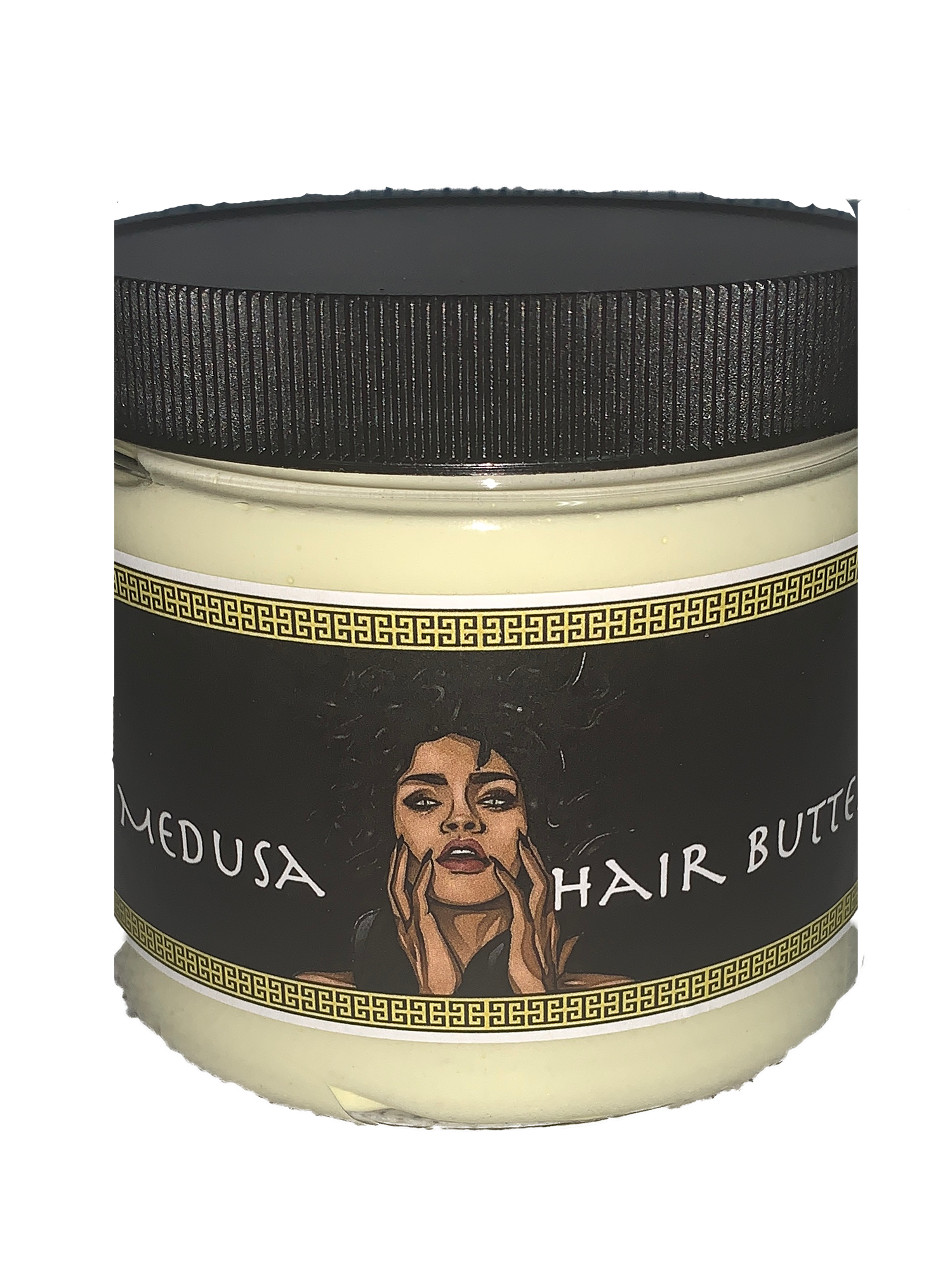 Medusa Hair Butter | Healthy Hair Butter | Protective Cream | Chebe & Fenugreek Hairdress | Curl Cream with Essential Oils Shea Butter and Castor Oil | Dry Hair and Scalp | Habbie Beauty - Habbie Enterprise