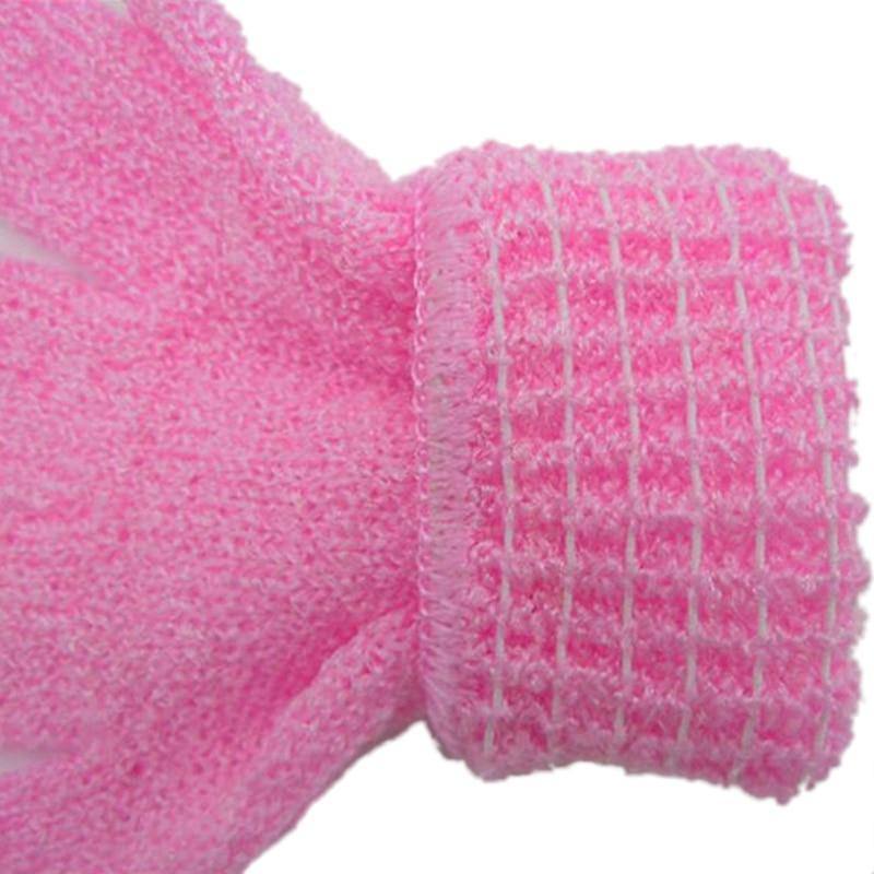 Exfoliating Bath Gloves | Face & Body Exfoliating Glove | Random Color |Skin Rubbing Mitt |nShower Scruber | Nylon Glove | Habbie Beauty - Habbie Enterprise